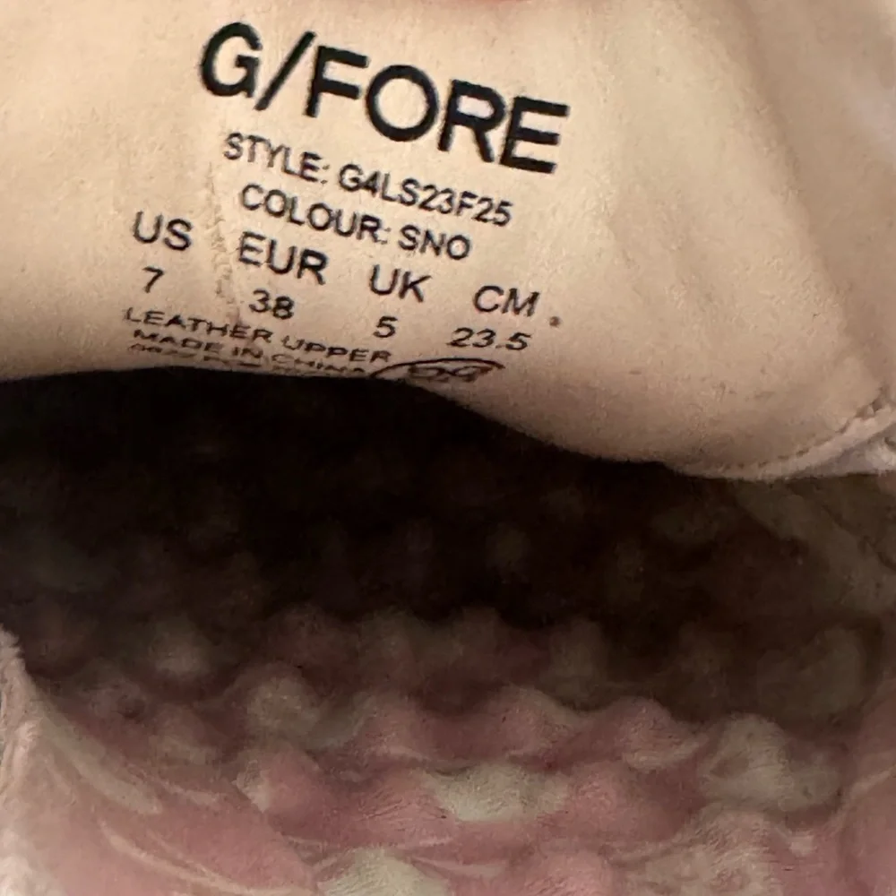 G/FORE waterproof perforated